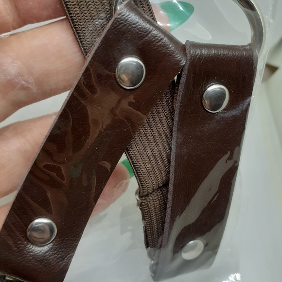 Leg Garter Belt - Brown - 1 piece - Picture 2 of 2